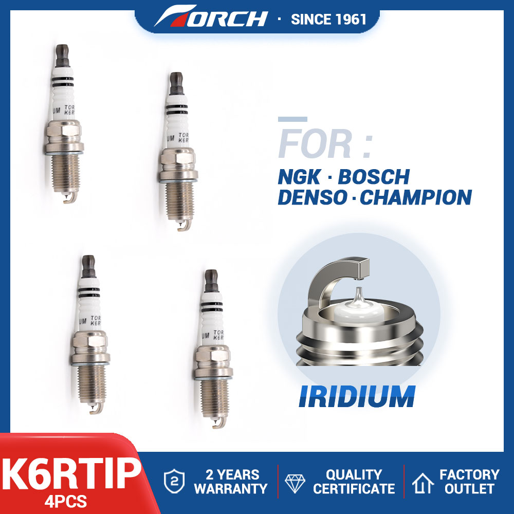 Candle Lighter - 4PCS Iridium Candle TORCH K6RTIP Replace