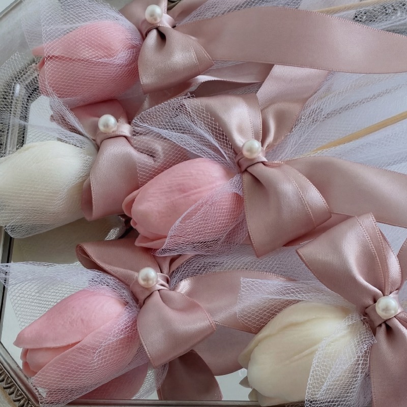 5pcs Tulip Scented Candle on B - огляд і ціна Soy Wax