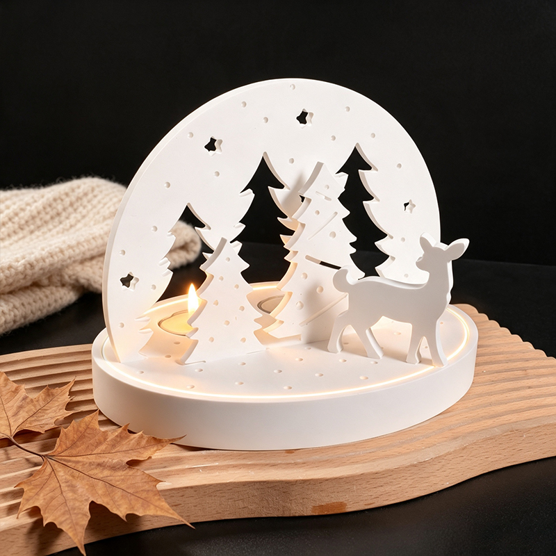 Christmas Elk Tealight Candle  - огляд і ціна Candle Lighter