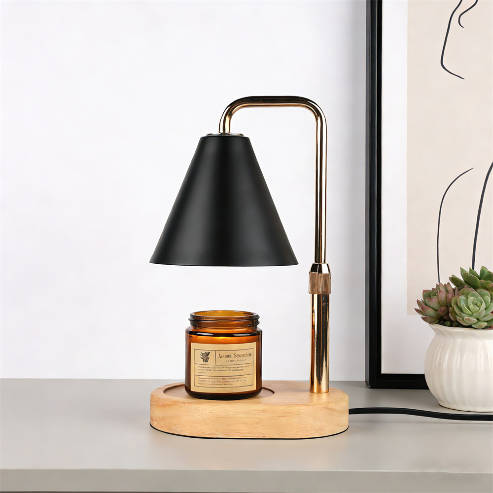 Black Candle Warmer Lamp with  - огляд і ціна Silk Candle