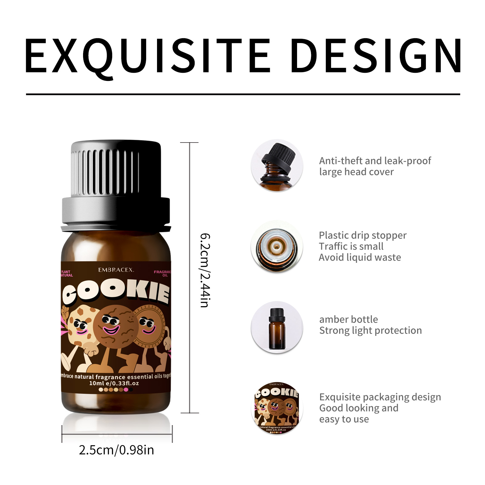 10ml Cookie Fragrance Oils For - огляд і ціна Silk Candle