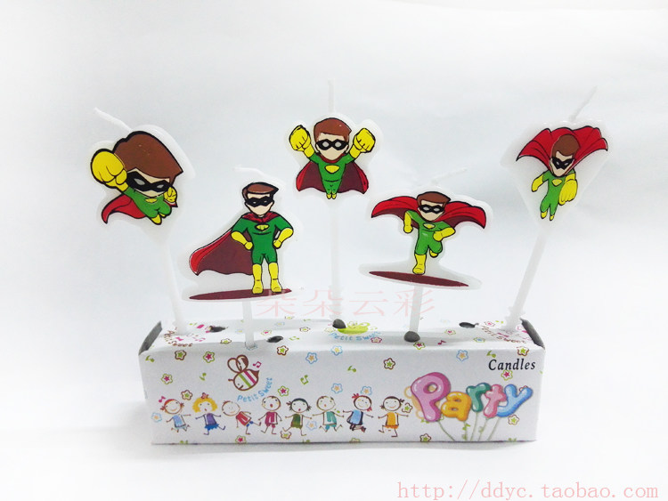 Cartoon Pattern Threaded Candl - огляд і ціна Paraffin Wax